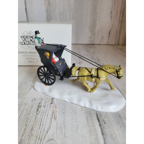 Dept 56‎ 55816 Kings Road cab Heritage Village accessories - Picture 2 of 7